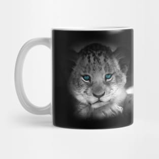 Baby Tiger with Blue Eyes Mug